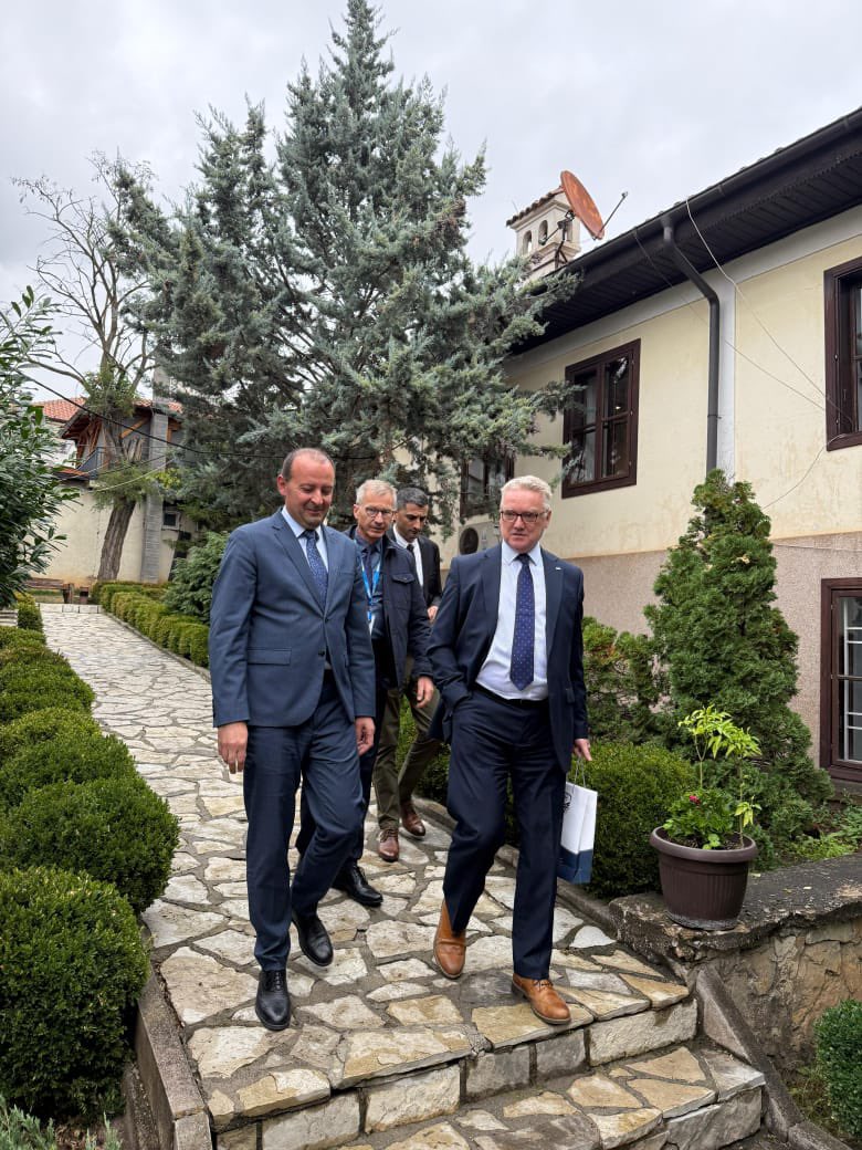 I met Amb. McGurk (OSCE) to discuss strengthening transparency, integrity, rule of law &amp; trust in Kosovo’s institutions.