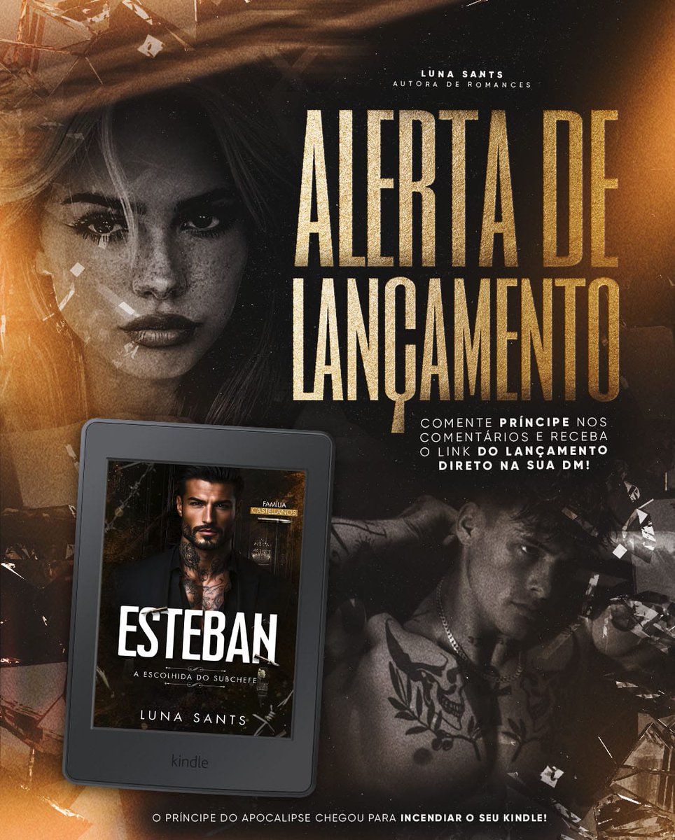 🚨ALERTA DE LANÇAMENTO🚨

✅ Obcecado
✅ Gravidez 
✅ Anti herói
✅ Soft for Her
✅ Crianças Fofas
✅ Mocinha virgem
✅ Ele se apaixona primeiro

📖 ESTEBAN - A Escolhida do Subchefe

🔗 amzn.to/4mILEkW

✨ Disponível na Amazon e Kindle Unlimited.
