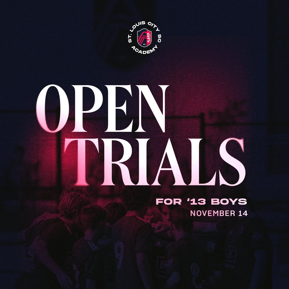 Calling all 2013-born players! ⚽

Join our U13 Pathway Program tryout on November 14 and take the next step toward the CITY Academy. Players must register by November 5.

stlcitysc.com/academy/player…

#AllForCITY