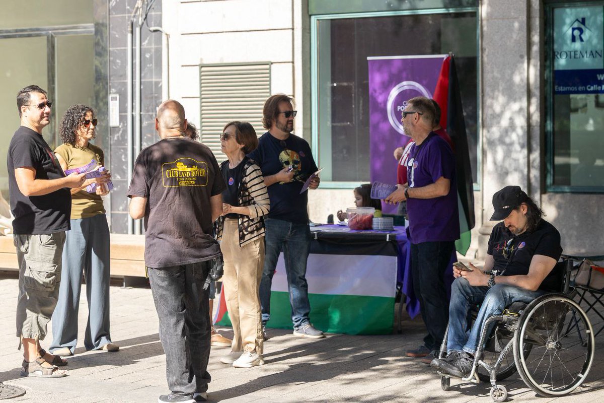 Hemos salido a las calles en toda Castilla-La Mancha para alzar la voz por el pueblo de Palestina y contra el genocidio. Una muestra de solidaridad internacionalista y respuesta colectiva frente al terrorismo de Estado sionista #PalestinaLibre #CLMConGaza