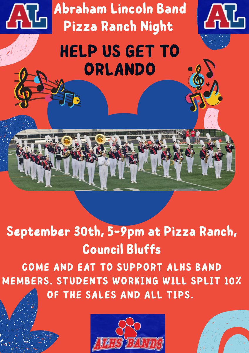 Abraham Lincoln HS Bands tweet media