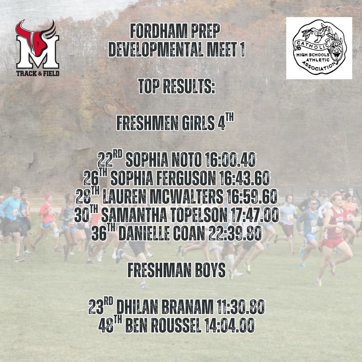 MooreMavsTrack's tweet photo. Great start for the freshmen!! Can’t wait to see the progress throughout the season. https://t.co/aWoQ4vyVYG