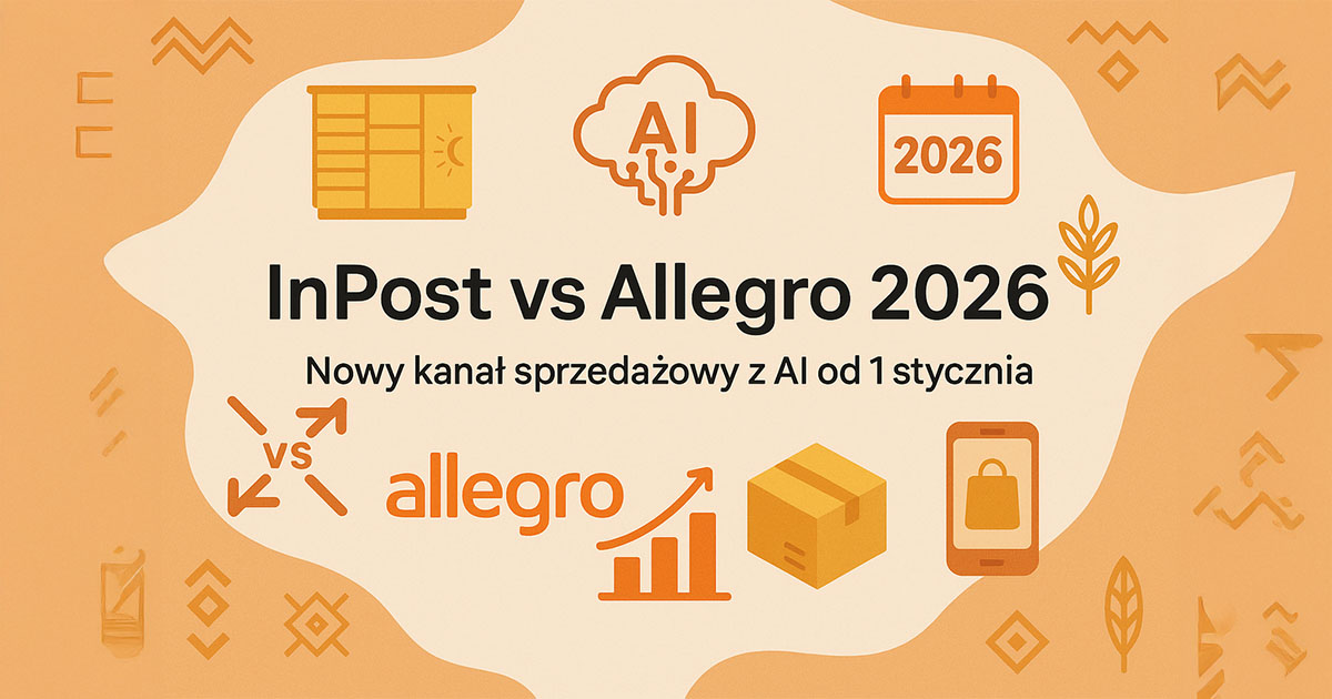 binsoftpl's tweet photo. 📦 InPost uruchamia własny kanał sprzedaży z AI od 1.01.2026. Allegro ma poważną konkurencję.

👉 https://t.co/K5GwnSc7Ch

#InPost #Allegro #ecommerce #AI #handel https://t.co/CLRSSqCHs6