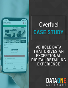 DataOneSoftware's tweet image. Overfuel enhanced dealership digital retailing with DataOne’s VIN decoding, improving search, SEO, and lead conversion. #VINDecoding #AutomotiveTech #DigitalRetailing #LeadConversion #CarShopping
hubs.li/Q03GHkV00