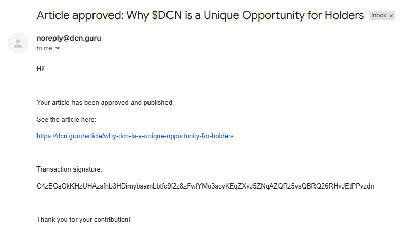 devschni's tweet photo. I just got paid 0.1 sol for uploading an article. Where I wrote about my view on the project. Over 20$ for a few minutes of my time. Read my article here: 

https://t.co/5eKTA8qPmP https://t.co/1BmlFxFDiC