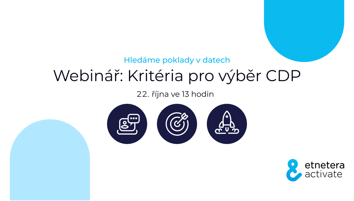 ⚠️ Webinar allert ⚠️ Blíží se další z webinářů na téma Customer Data Platform. Tentokrát se podíváme na to, na co se zaměřit při výběru platformy a tím se také připravit na hladší průběh implementace s ohledem na maximalizaci ROI v co nejkratším čase. 👉 eu1.hubs.ly/H0nm8R70