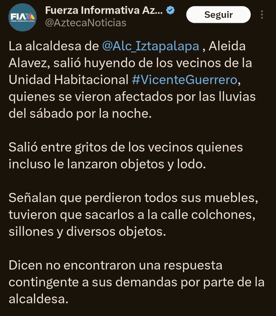 DimeFred2's tweet photo. Y que corretean a la alcaldesa de Iztapalapa, a quien le aventaron hasta lodo.

Pero hey!!! ¿No estaban harto' contentos en el 2024 de haber votado por ella?

Y no sé ni por qué se enojan. Mañana les regalan una despensa y ya se les olvida.

Disfruten vigorosamente lo votado. https://t.co/AEyhk0IQYN