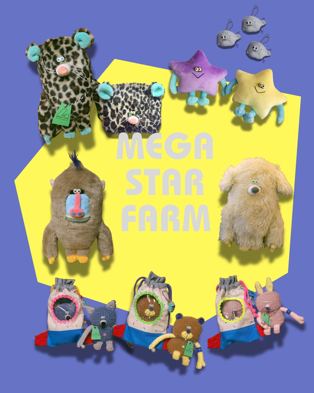デザフェス61 メガスタファー MEGASTAFARM ぬいぐるみ デザフェス61 メガスタファー MEGASTAFARM ぬいぐるみ