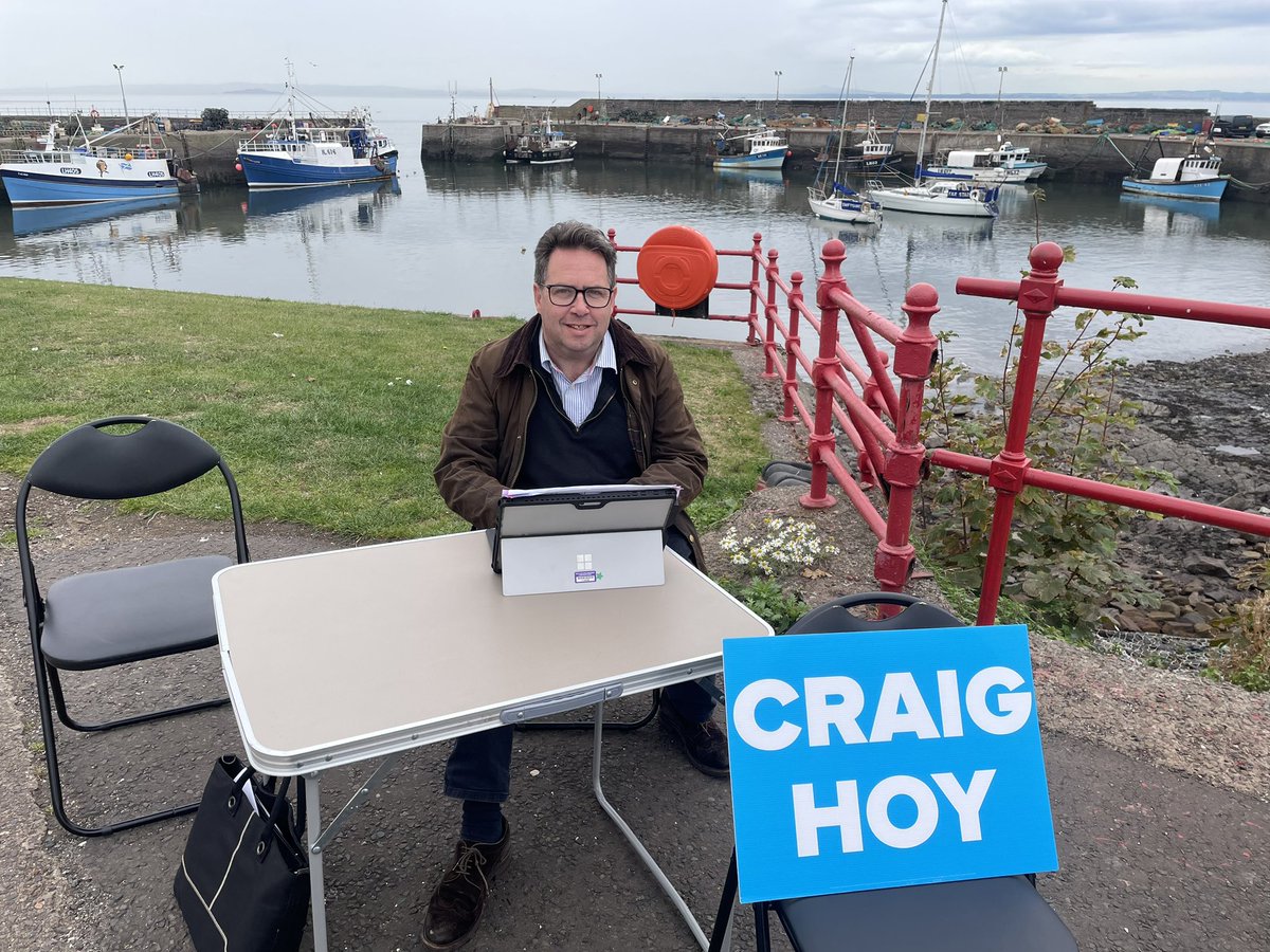 CraigWHoy1's tweet photo. Final stop of my South Scotland surgery tour in #PortSeton today - next stop Thursday across the Scottish Borders. As always Iโm keen to engage and happy to help. https://t.co/8zeaHIePkY