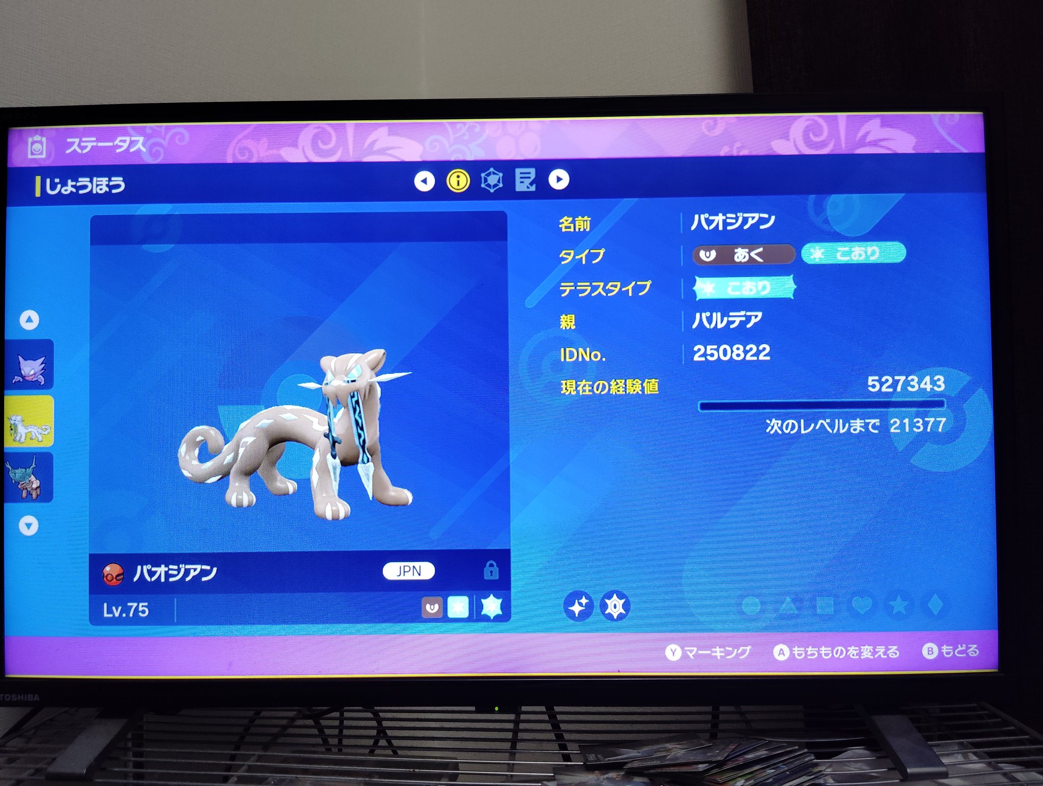 ポケットモンスターY 自己産　配布90体　正規個体 ポケットモンスターY 配布ポケモン 自己産多数｜Yahoo!フリマ