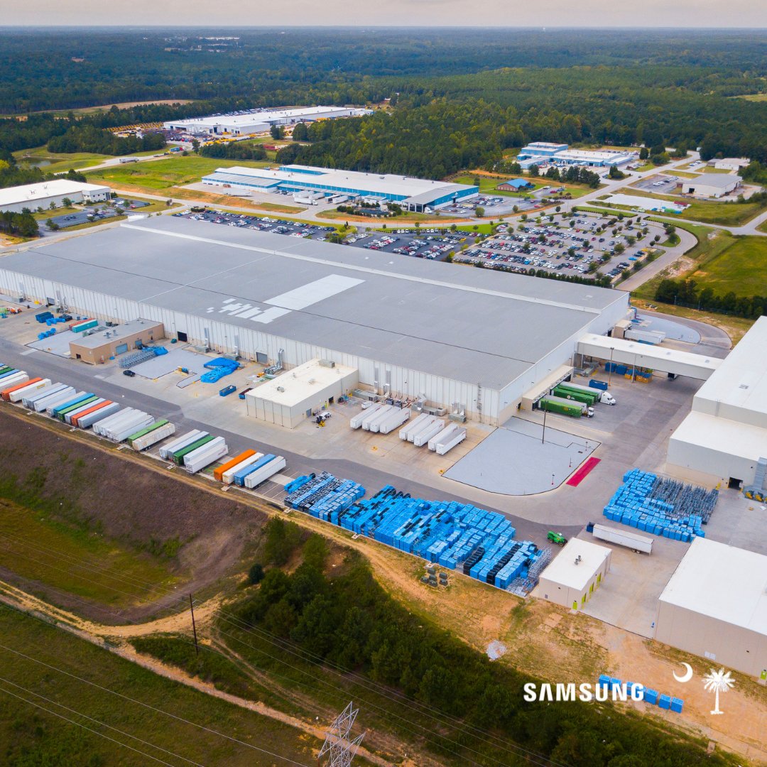 How it started VS. How it’s going.

What began as a construction project with big ambitions is now a state-of-the-art #manufacturing facility, home to Samsung’s first U.S.-based home appliance facility in Newberry County, South Carolina.