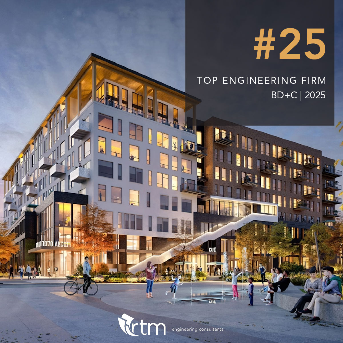 RTM is #25 on BD+C’s 2025 Top Engineering Firms in the U.S.! Huge thanks to our talented team and amazing clients for making this possible. We’re excited to keep building innovative solutions together!
#RTMengineering #TopEngineeringFirm #BD+C #Giants400