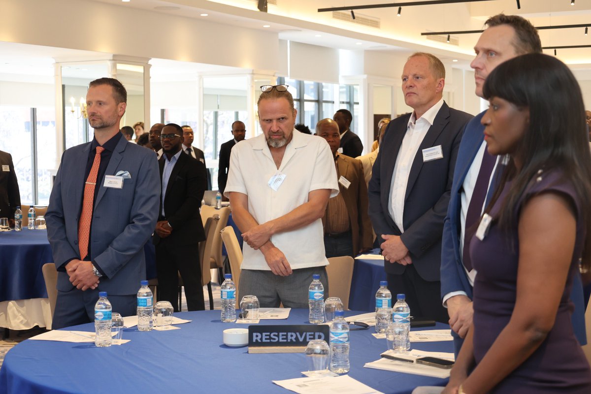 SIGNIFICANT OPPORTUNITIES FOR INVESTORS AS ECONOMY REVITILISE

PS Dr. T. U. Wushe addressed investors at the Welcome Reception for the Danish Business Delegation. In his remarks, he invited investors to consider  revamping the nation's newsprint manufacturing Industry.