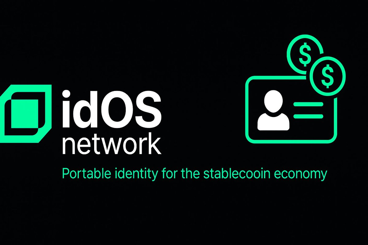Stablecoins don’t have a money problem.

 They have an identity problem.

Everyone’s talking about stablecoins, DeFi, RWAs, but without a proper identity layer, none of it scales to real-world use.

That’s where idOS (Identity Operating System) comes in.

What is <a href="/idOS_network/">idOS</a>?