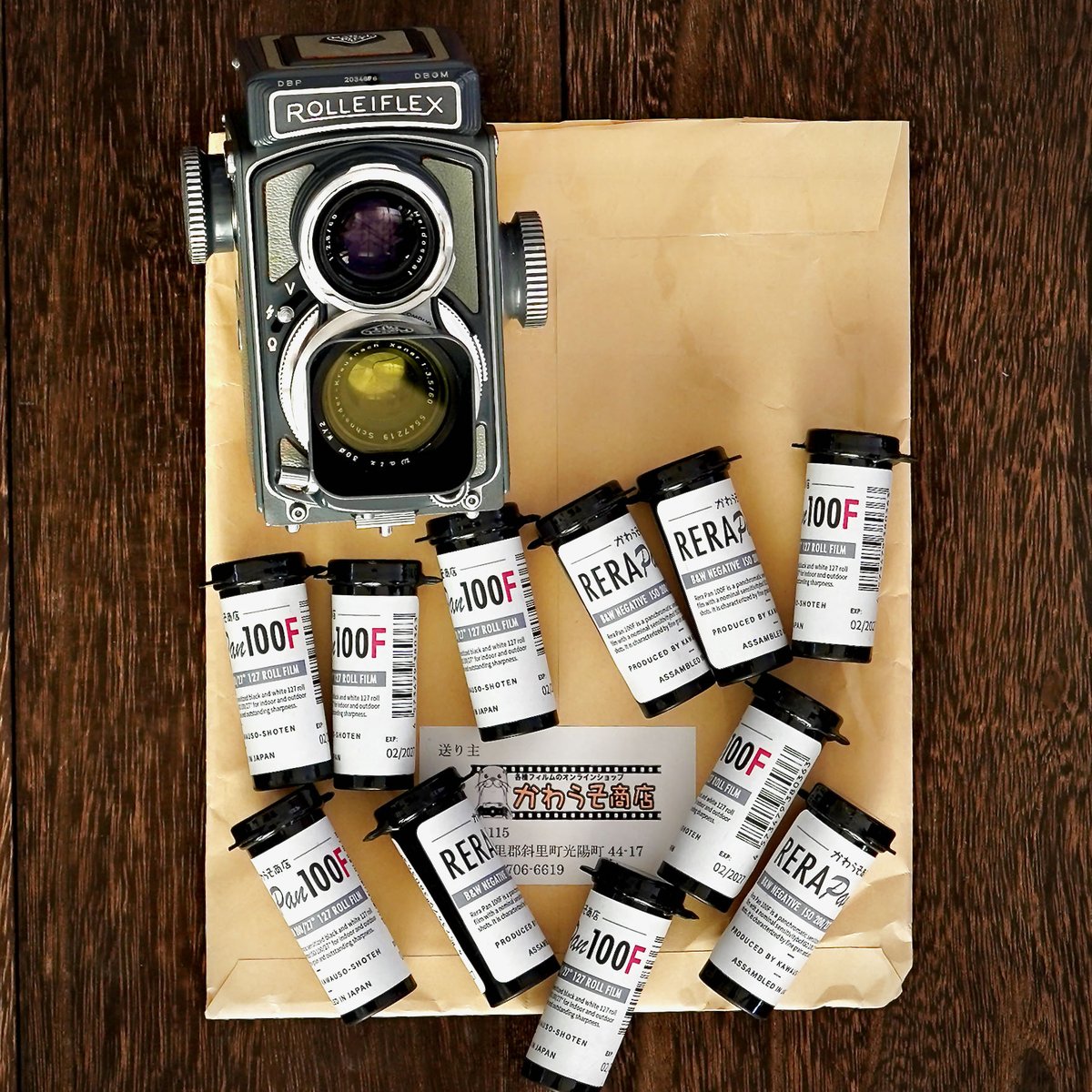 Rolleiflex 二眼レフカメラ⭐︎最終値下げ⭐︎ ローライフレックス／二眼レフの種類・使い方を徹底解説！サンライズ