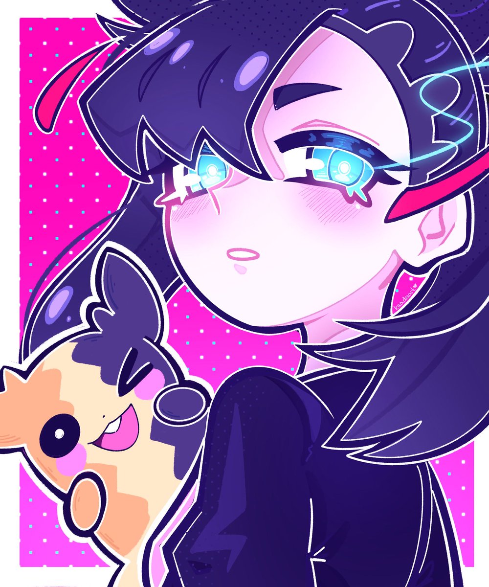 quick marnie i drew a couple of days ago hihi

#pokemon #fanart #marnie #illustration #artwork #skeb