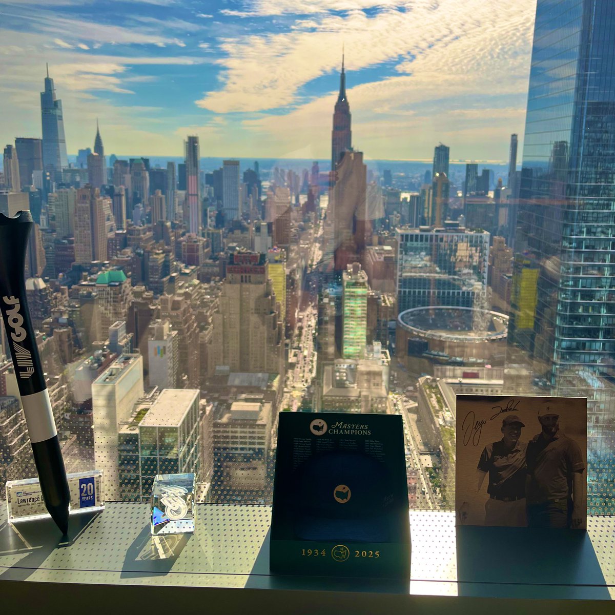 Just popped into LIV Golf HQ in New York to thank them for taking Henrik Stenson and inadvertently sparking one of the best eras in European Ryder Cup history.