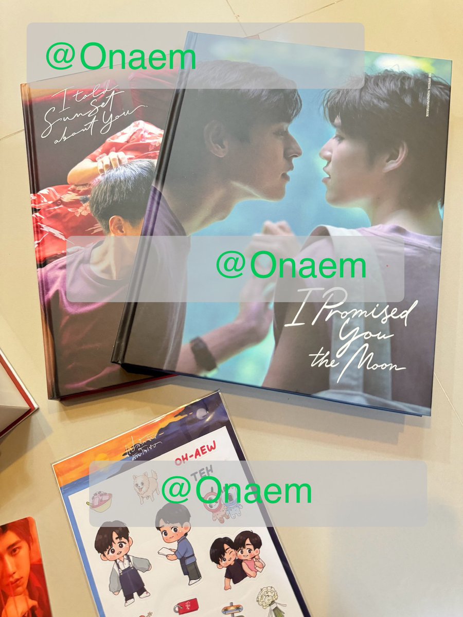 OnAem's tweet photo. ส่งต่อ Photobook แปลรัก
ของครบทุกอย่างยกเว้นการ์ดนะคะ
(มีตำหนิตัวกล่องนิดหน่อย) 
💌ราคา1,490บาท นัดรับตามแนวmrt/bts
สนใจทัก DM 💙❤️
 #ตลาดนัดบกพพ #ตลาดนัดบิวกิ้นพีพี #ตลาดนัดbkpp #NadaoOfficialGoods #แปลรักฉันด้วยใจเธอ #แปลรักOfficialGoods #bkpp #bbillkin #ppkritt #bkppmarket https://t.co/AsoB48X4ps