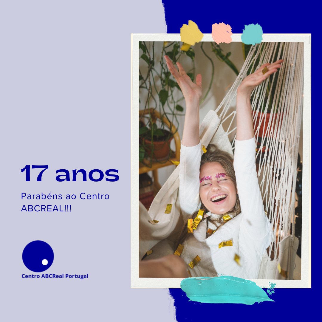 🎉 O Centro ABCReal celebra 17 anos de dedicação à inclusão, aprendizagem e desenvolvimento! Desde 2008, acompanhamos cada criança, jovem e família com empatia, ciência e compromisso.
Agradecemos a todas as pessoas que caminham connosco 🩵 
#autismo