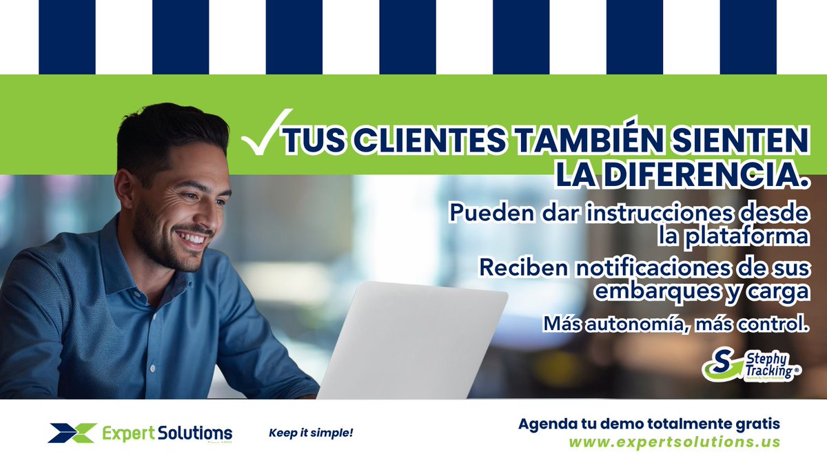 StephyTracking's tweet image. Experiencia del cliente!

💬 Tus clientes también sienten la diferencia:

✅ Pueden dar instrucciones desde la plataforma
✅ Reciben alertas personalizadas notificaciones de sus embarques y carga
✅ Tienen más autonomía y claridad
✅ Ver recibos y facturas

👉 Conoce más en…