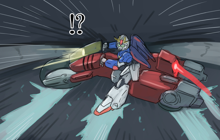 「Zガンダムも好きなの」|にーやんのイラスト
