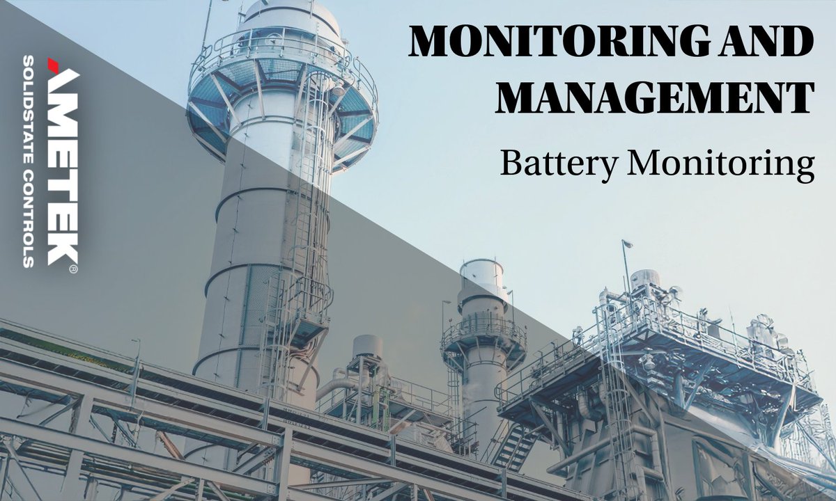 AMETEK Solidstate Controls offers an Ethernet integrated battery monitoring system that uses web management technology to monitor the temperature, internal resistance and voltage of every battery in a given system.