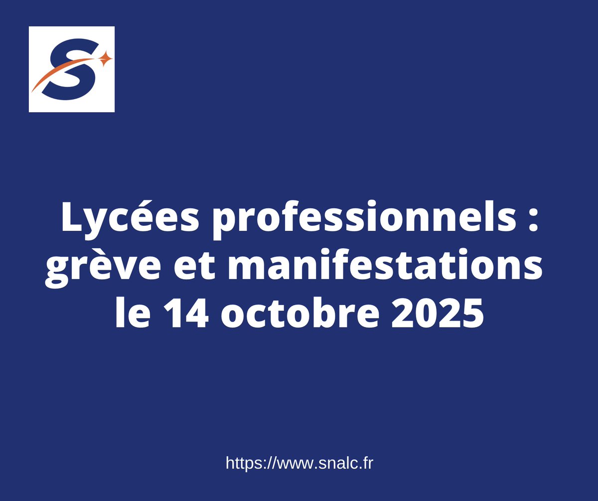 Les conditions d’études et de travail continuent de se dégrader d’année en année dans les #LycéesProfessionnels snalc.fr/lp-greve-14-oc…
