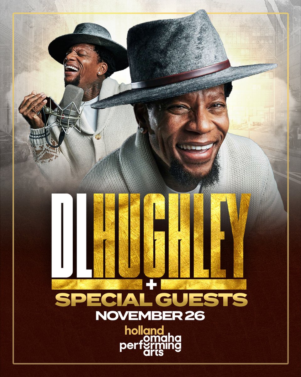 JUST ANNOUNCED 🔊 🔊

D.L. Hughley is coming to the Orpheum Theater on Nov. 26 🎤 

🎫 Tickets start at $66 and go on sale this Fri. Oct. 3 at 10 AM at bit.ly/3KKMZd