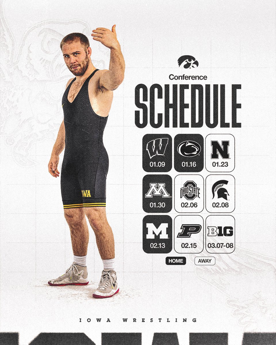 The B1G slate is set.