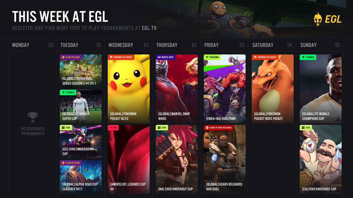 EGL (Esports Gaming League) tweet media