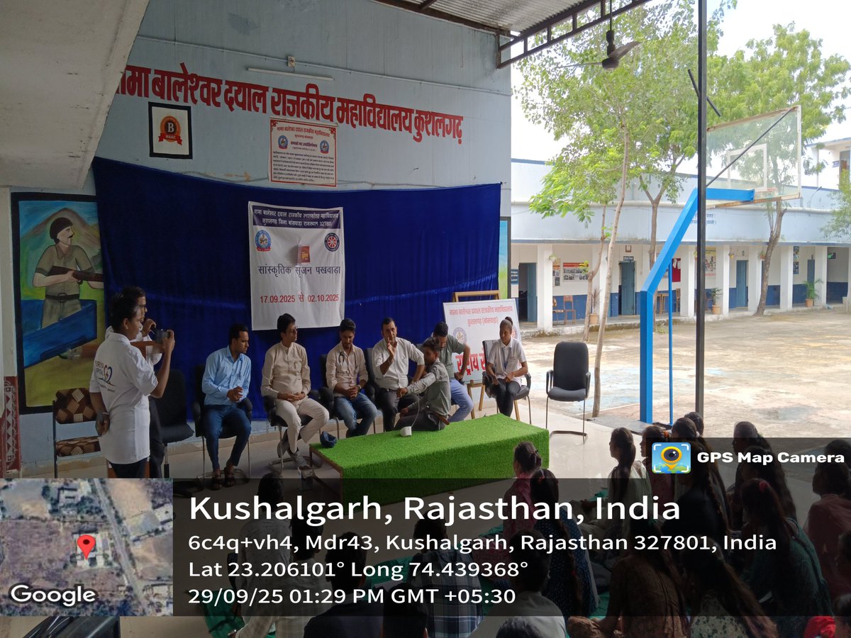 NSSMBDCOLLEGE's tweet image. विश्व ह्रदय दिवस‌ - 29 सितंबर 2025 
 महाविद्यालय में विश्व ह्रदय दिवस पर स्वास्थ्य जागरुकता कार्यक्रम आयोजित किया गया। कार्यक्रम में भूरिया अस्पताल कुशलगढ़ के सहयोग से विद्यार्थियों को ह्रदय से संबंधित जाँच ,बीमारियों के लक्षण ,निदान व प्राथमिक चिकित्सा CPR का प्रशिक्षण दिया गया