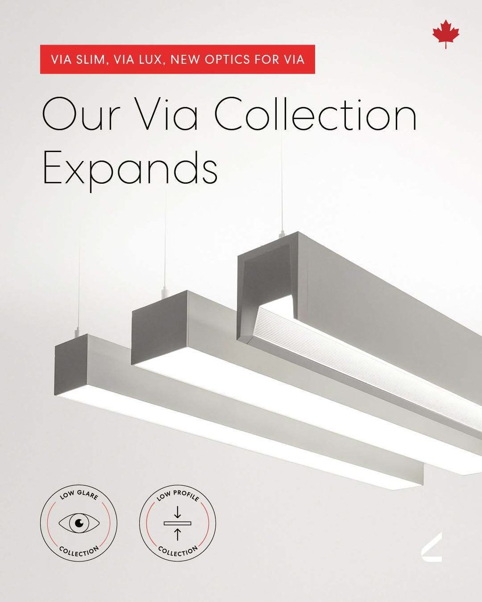 light_resource's tweet image. Say Hello to Via Slim and Via Lux.

Lumenwerx is expanding the Via Collection with slim profiles, low-glare comfort, and high performance.

#lightingdesign #lighting #architecturallighting #linearlighting #commerciallighting #madeincanada #lightingmadeincanada #canadianlighting
