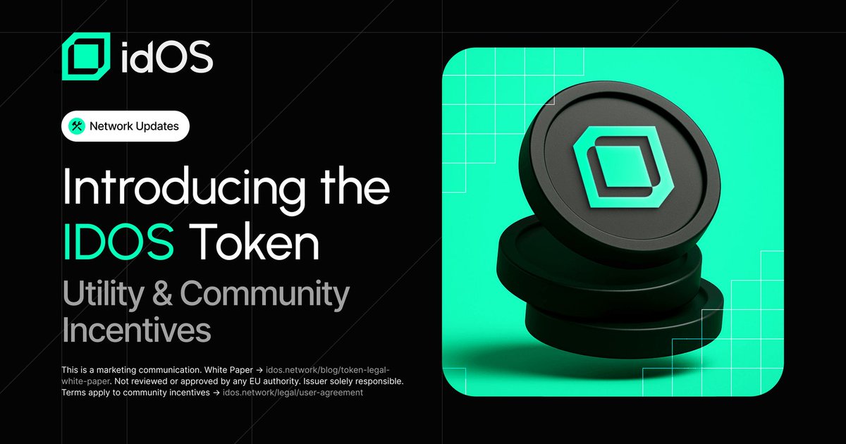gidOS fam🌞

Web3 doesn’t need more fragmented silos it needs shared rails. 

Identity is that missing piece. Without it, we’ll keep re inventing the same onboarding flows, frustrating users and slowing adoption.

idOS is building the common identity layer👇🏻
Verify once, reuse