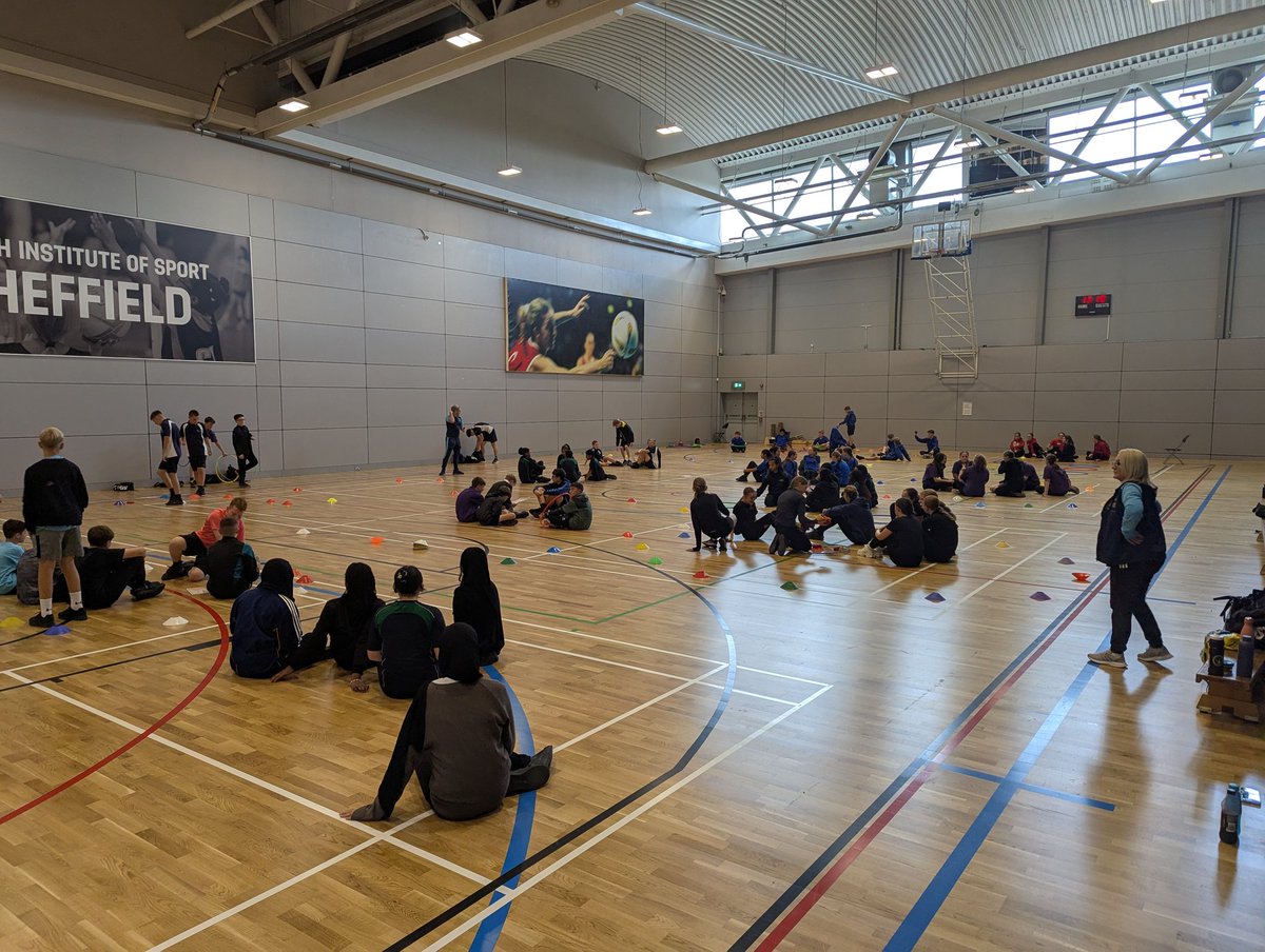 ⭐ Y9 Sports Leader induction today. Our leaders learning the qualities for a good sports leader and having a practice. Big thanks to <a href="/ForgeSSP/">Forge SSP</a> for delivering the day. #TeamBirley #FuturePEstaff