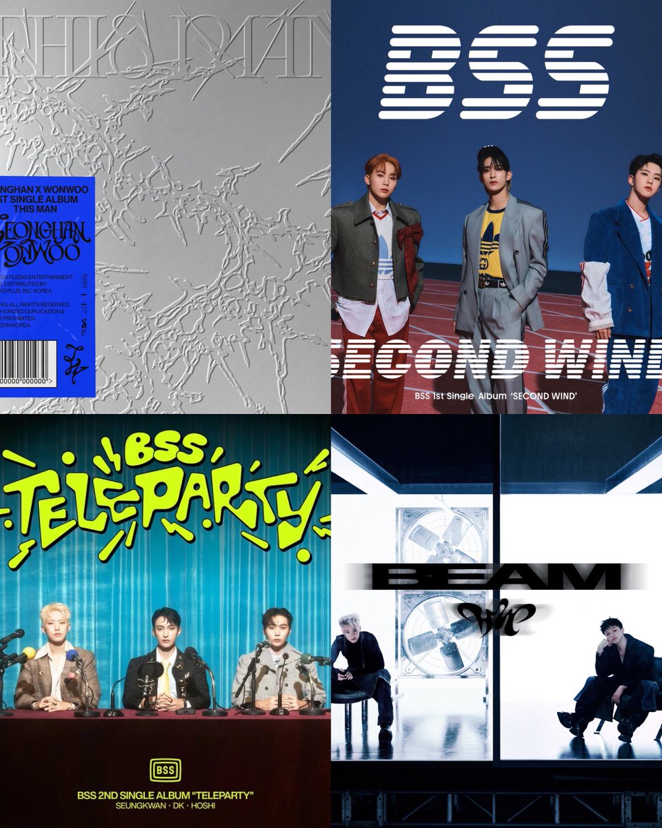svtdatarecords's tweet photo. #SEVENTEEN's sub-unit first day sales on Hanteo 🇰🇷 

CxM 'HYPE VIBES' - 600,575 🆕
JxW 'THIS MAN' - 537,083 copies
BSS 'SECOND WIND' - 478,679 copies
BSS 'TELEPARTY' - 425,371 copies
HxW 'BEAM' - 280,118 copies

#세븐틴
#정한x원우
#부석순
#호시x우지
#에스쿱스X민규 https://t.co/T3RjLOXlQV