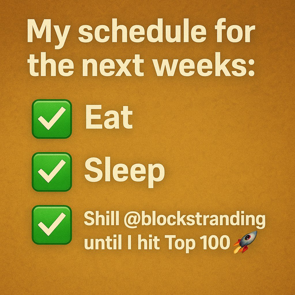 ReEarthProject's tweet image. My goal: Top 100 on the @blockstranding leaderboard💪 

Time to grind, share and build community power! 

#Whitelist #STRAND #blockstranding #Solana