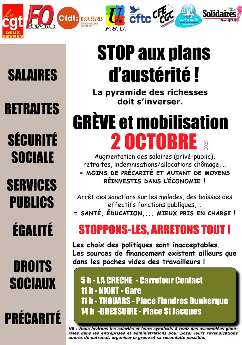 Jocelyne Baussant (@sgudfo79) on Twitter photo 