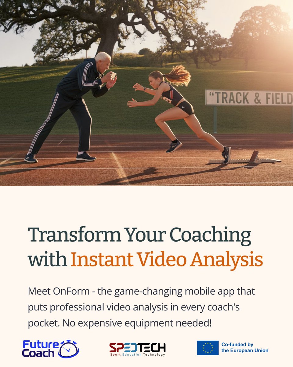 spedtecheu's tweet image. Meet OnForm and transform your coaching with Instant Video Analysis!
for more info: onform.com
.
.
.
#futurecoach #spedtech #EU #europeanunion #OnForm #mobileapp #tennis #golf #football #basketball #rugby #track #equipment