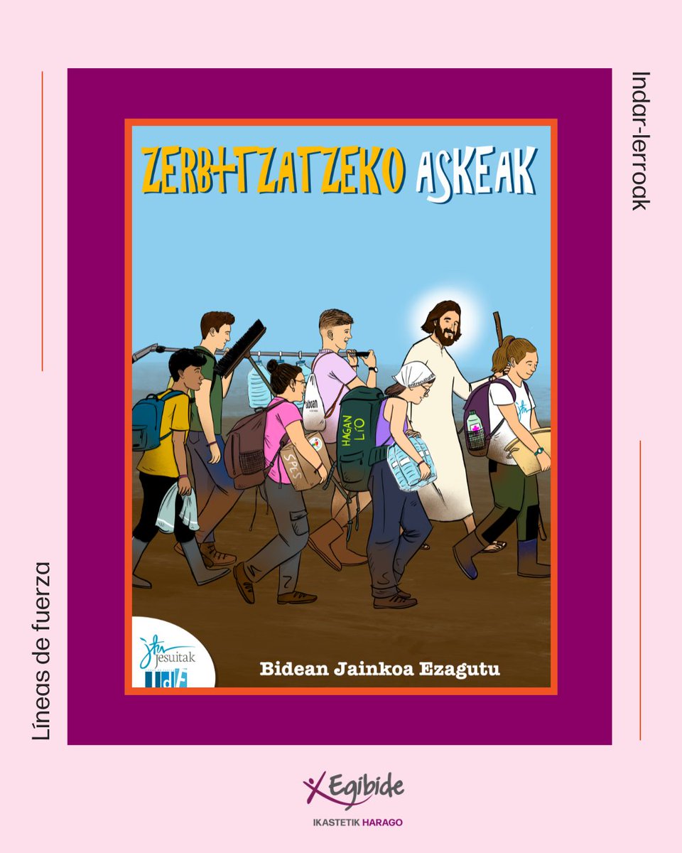 EGIBIDE's tweet image. Este curso en Egibide nos inspira el lema #LibresParaServir,  #ZerbitzatzekoAskeak✨.
Creemos en una juventud comprometida, capaz de transformar el mundo con pequeños gestos de ayuda y acompañamiento 🌍.

🎥 Vídeos:👉 f.mtr.cool/gbajioxocj

🤝@LdeFsj  @educsi