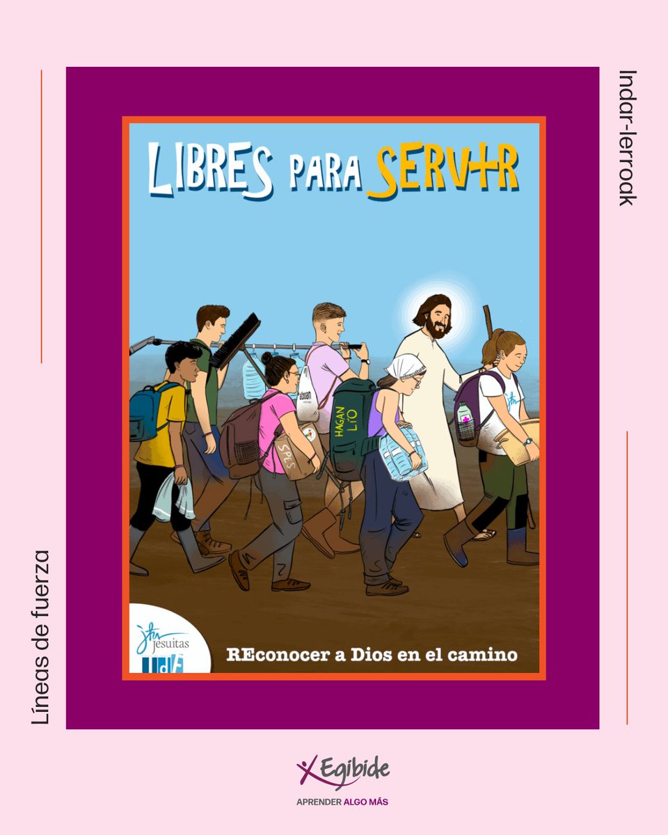 EGIBIDE's tweet image. Este curso en Egibide nos inspira el lema #LibresParaServir,  #ZerbitzatzekoAskeak✨.
Creemos en una juventud comprometida, capaz de transformar el mundo con pequeños gestos de ayuda y acompañamiento 🌍.

🎥 Vídeos:👉 f.mtr.cool/gbajioxocj

🤝@LdeFsj  @educsi