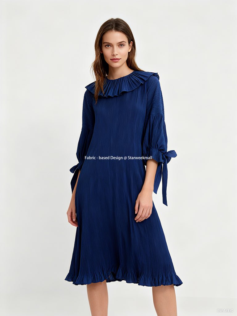 PleatedGarments's tweet image. What styles can be designed with Crystal Pleats? | #pleating design #fashionbusiness #garmentmanufacturer #pleateddress #pleatedskirt