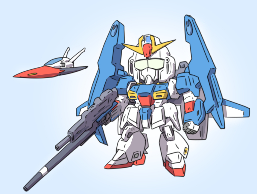 「Zガンダムも好きなの」|にーやんのイラスト