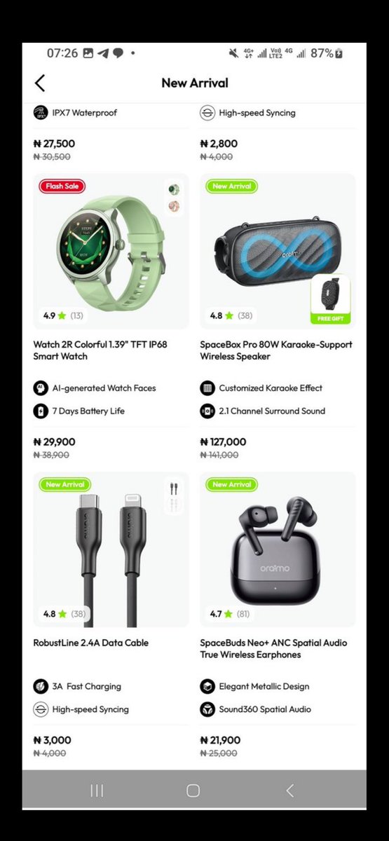 samstrong839's tweet photo. @instablog9ja Order your Oraimo products at a cheaper price with very fast &amp; free delivery 🚚🎉

Use the code: "
9DGV30CWLE4O"  10% discount plus free delivery when you shop for any products on Oraimo website. 🫱🏽‍🫲🏾

Link to shop:https://t.co/HZNLVvNEIy https://t.co/RDRKB5MCBg