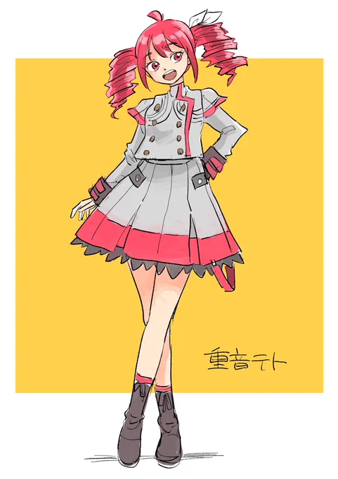 テトさん描いてみた。