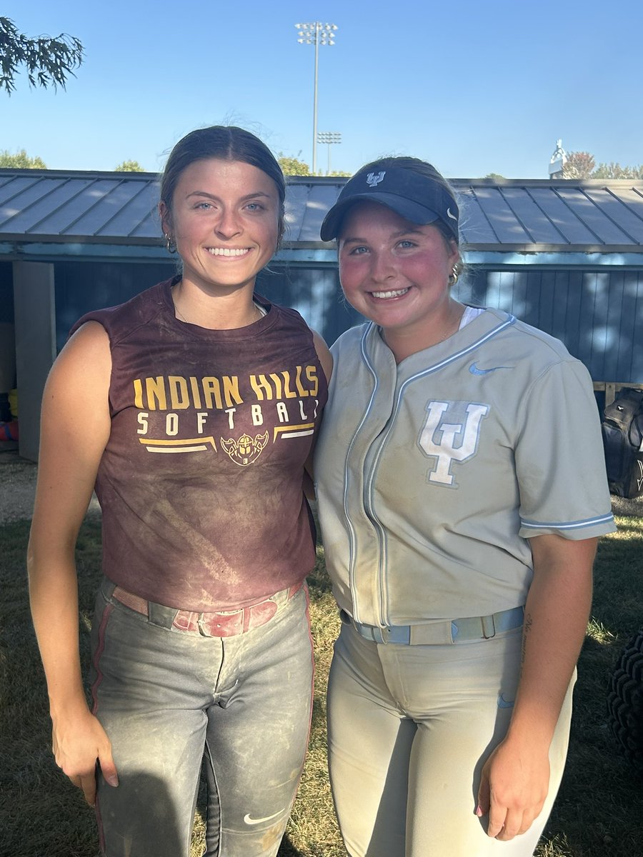 Slap sisters back on the field together again #statechamps #weball <a href="/LaughlinDani/">Dani Laughlin</a> <a href="/WarriorSoftball/">Indian Hills Softball</a> <a href="/UIU_Softball/">Upper Iowa Softball</a>