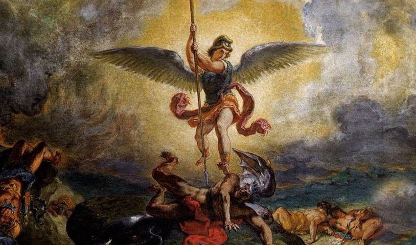 Turios's tweet image. Oración a San Miguel Arcángel

San Miguel Arcángel, defiéndenos en la batalla.
Sé nuestro amparo contra la perversidad y asechanzas del demonio.
Reprímale Dios, pedimos suplicantes.
Y tú, Príncipe de la Milicia Celestial, arroja al infierno con el divino poder
a Satanás y a los…