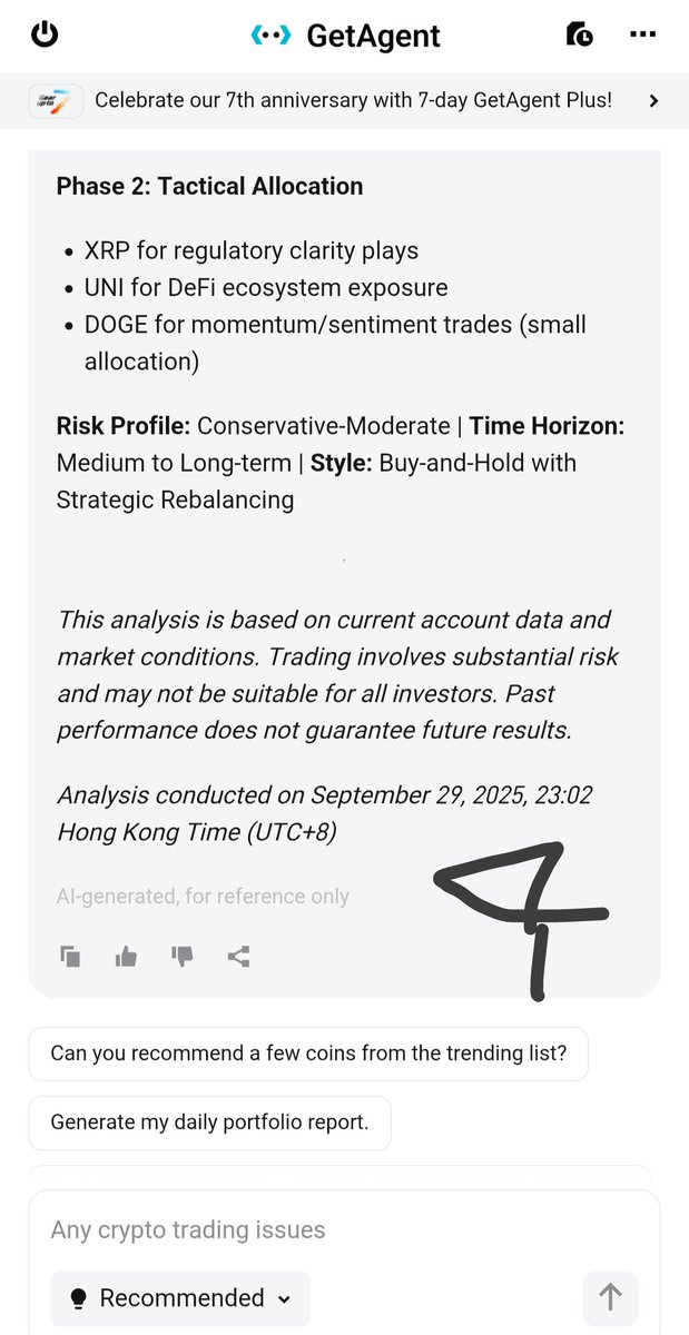 bel_cu41725's tweet image. I asked #GetAgent: What&apos;s my trading MBTI?
Now I know my inner trader type 💡
Ready to win the $500 Giveaway!
#MyTradingMBTI #BestCryptoAI @bitgetglobal