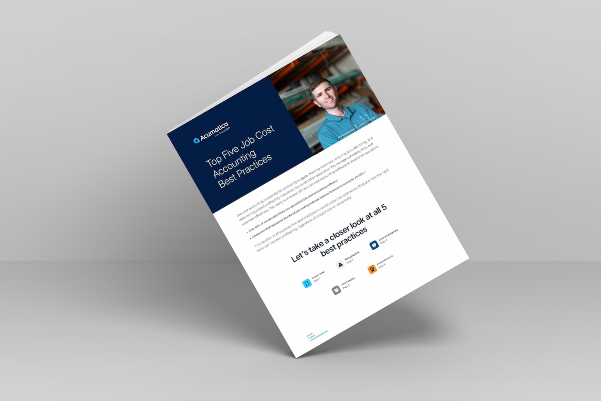 CBOMagazine's tweet image. Sponsored by @Acumatica  Struggling with job cost accounting? 🚧 Discover five best practices to streamline budgets, control costs and boost profitability. Download this free guide now! #ConstructionAccounting #JobCosting #Acumatica

lnkd.in/evikA_UN