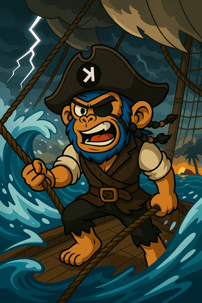 Pirates_Kaspa's tweet photo. The final storm in September! ๐
But the crew stays on course to Treasure Islandโ
Brace yourself!
#Kaspa #PirateKaspa #Crypto #MemeToken #NFT #KRC20 #KRC721 #BlockDAG #PirateClub #PirateNFT #L2 #KASPLEX #SmartContracts