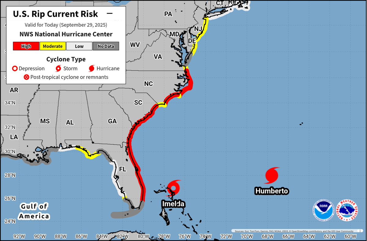 TropicalTidbits's tweet image. Tropical Storm #Imelda is intensifying steadily this morning as an inner convective core consolidates and becomes more compact, despite some southerly shear which continues to tilt the vortex slightly. Aircraft data from the @53rdWRS indicates max winds have increased to about 60…